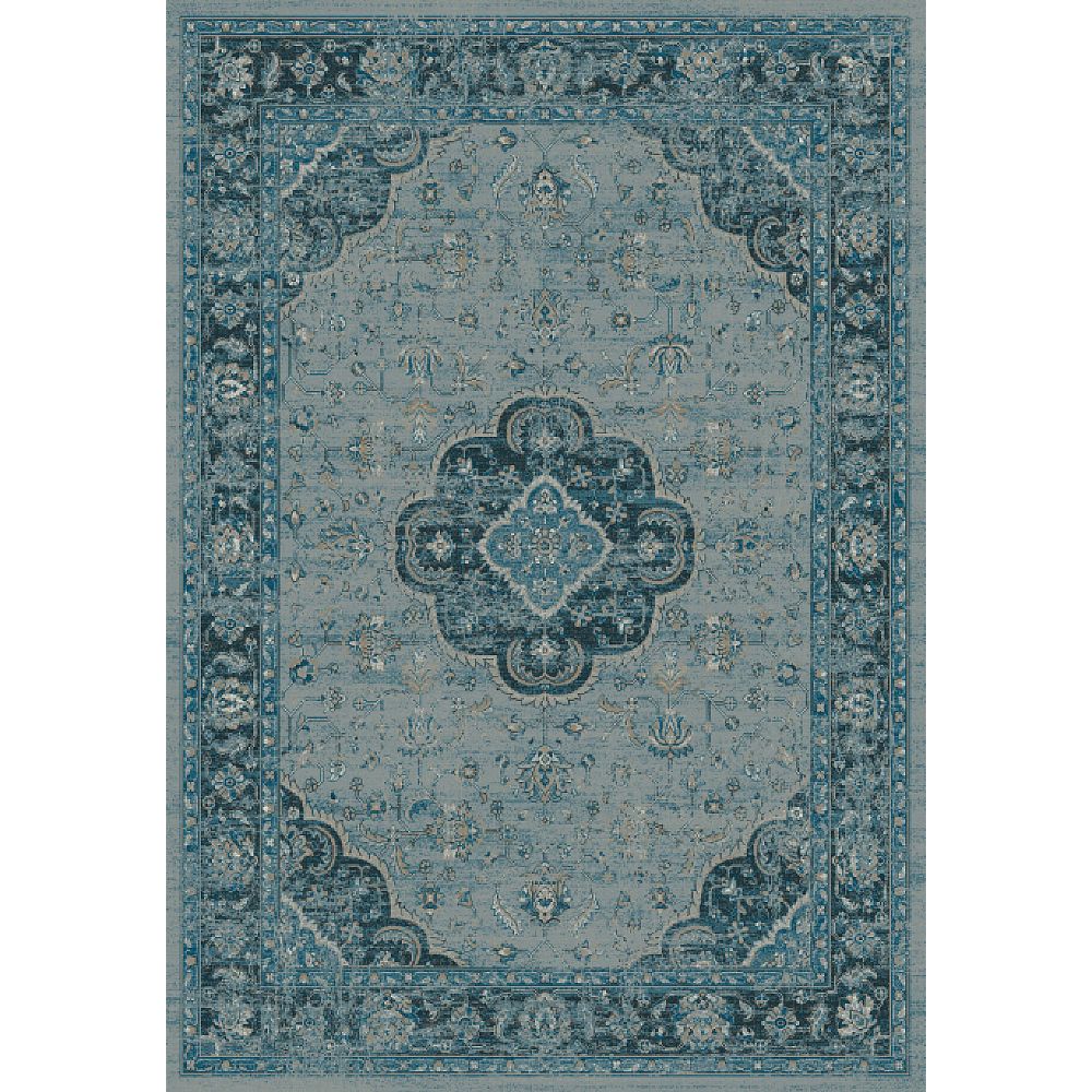 Dynamic Rugs 88910-4989 Regal 6 Ft. 7 In. X 9 Ft. 6 In. Rectangle Rug in Blues